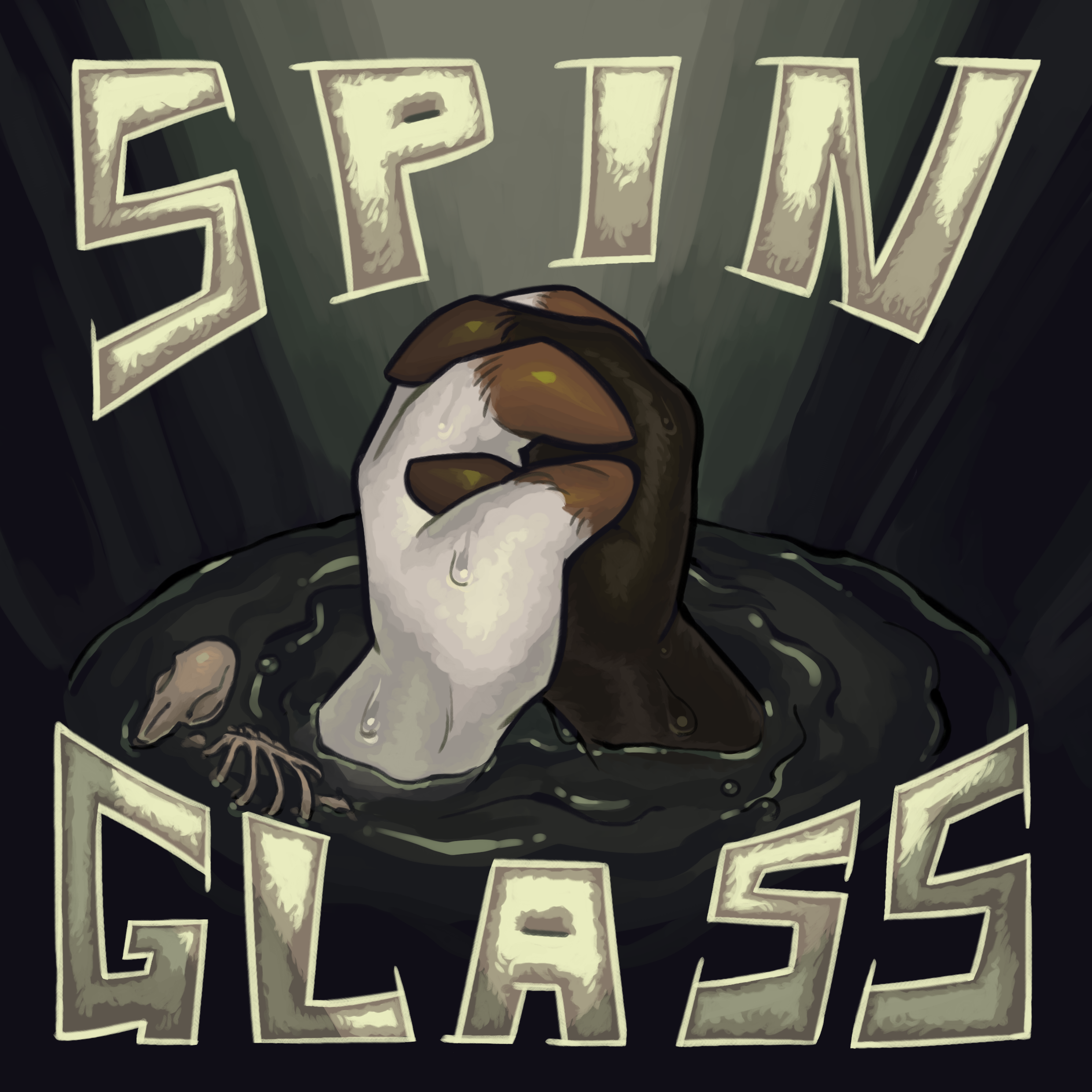 Spin Glass - Book Cover by Feliville